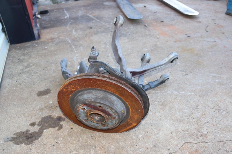 2007-2014 MERCEDES S-CLASS S550 W221 AWD REAR RIGHT SPINDLE KNUCKLE HUB ASSY OEM