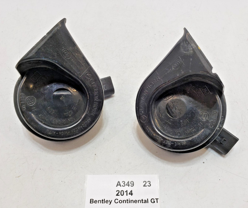 ✅03-18 OEM Bentley Continental GT Right Left High Low Tone Horn Signal SET