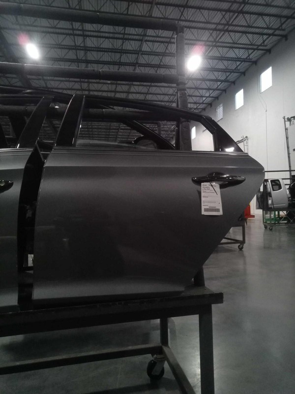 Hyundai Sonata 2018 Left Rear Door GREY 665920 4879