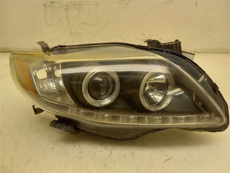 09 10 TOYOTA COROLLA XRS PASSENGER RIGHT HEADLIGHT WITH BLACK TRIM SET