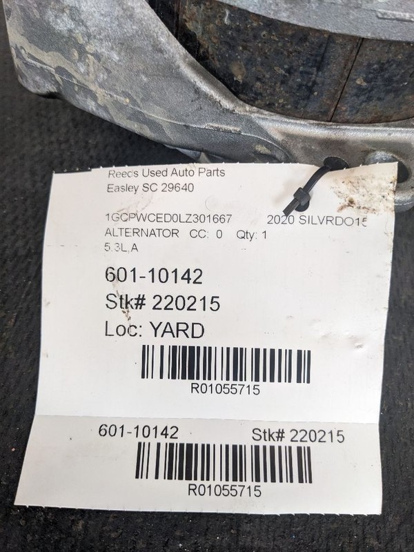 Alternator 170 Amp Opt KW7 ID 13536551 Fits 19-22 SIERRA 1500 PICKUP 1055715