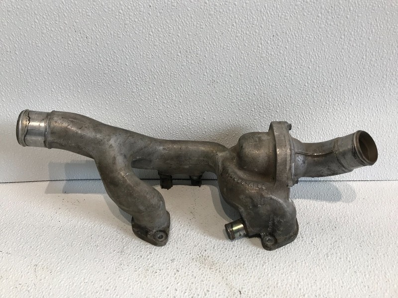 00-02 Jaguar XKR XK8 X100 Thermostat Cover Metal Coolant Hose OEM NCC22458CC