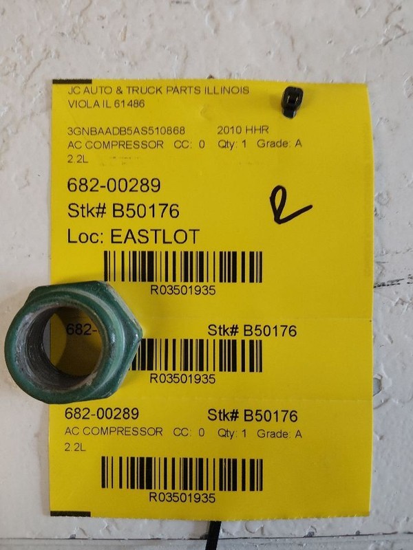 AC Compressor Fits 07-11 HHR 3501935