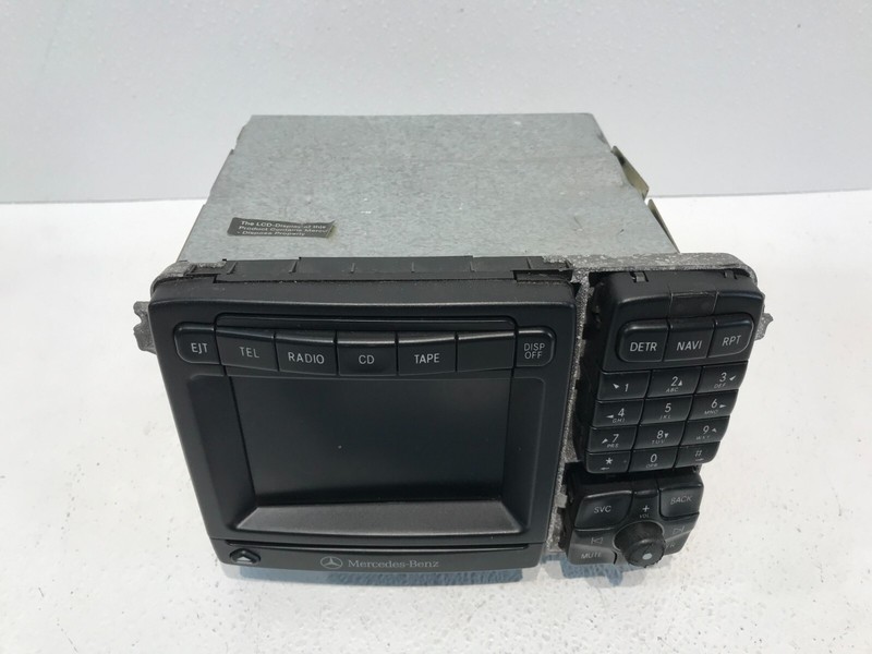 00-06 Mercedes W220 S600 S500 S430 Radio Navigation Head Unit OEM A2208204189