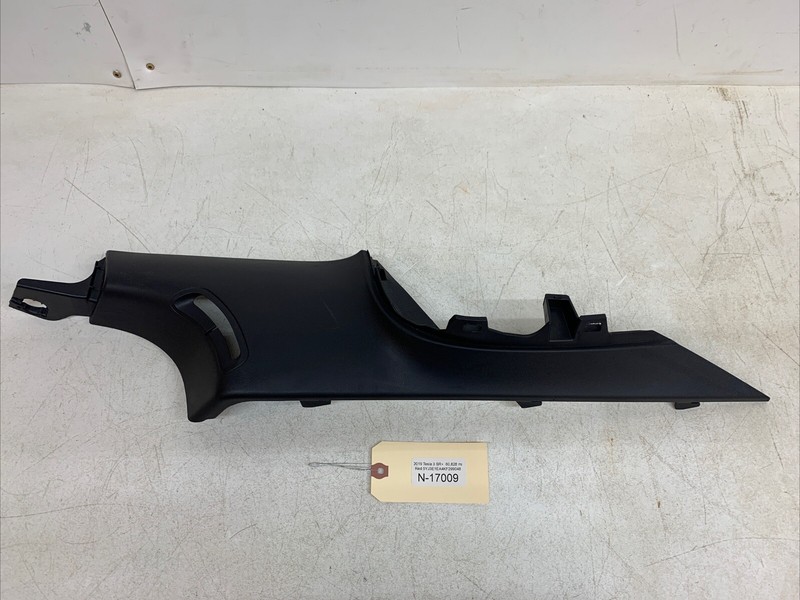 ⚡️17-19 TESLA MODEL 3 REAR RIGHT RH SIDE UPPER TRIM COVER 1086285-00-F 17009 U18