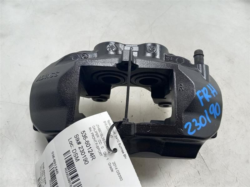 Passenger Caliper Front With Sport Package Fits 13-19 LEXUS GS350