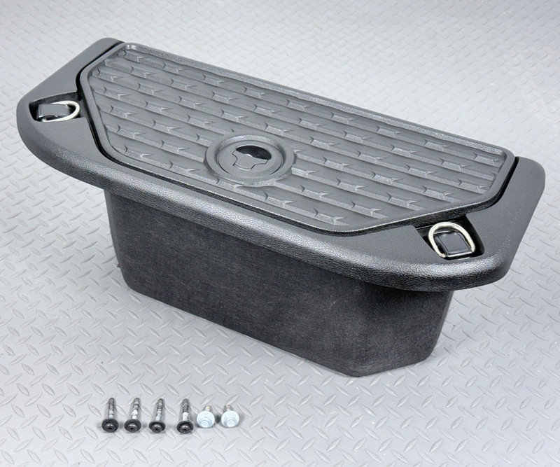 ✅ 2019-26 RAM 1500 5th OEM STORAGE BIN REAR FLOOR BOX UNDER SEAT COMPARTMENT 68K