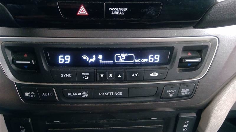 Temperature Control US Market With Heated Mirrors Fits 17-19 RIDGELINE 3355087