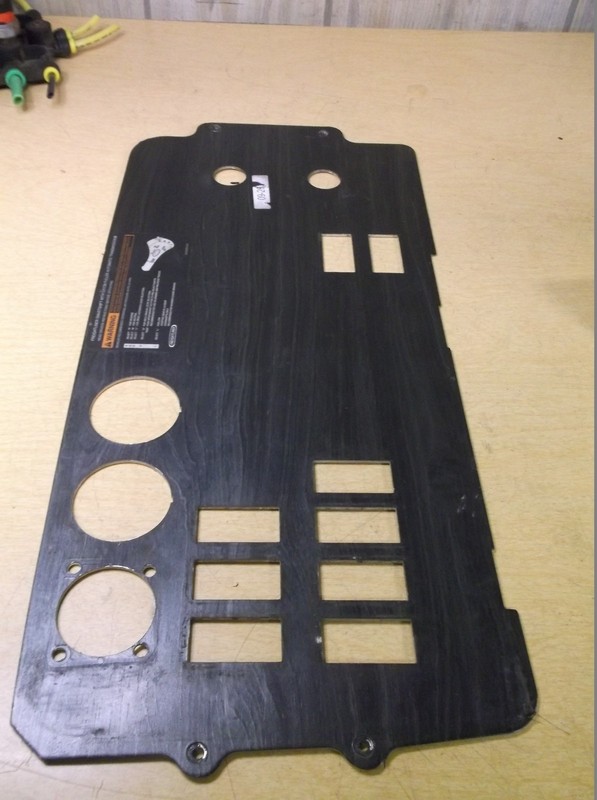 Freightliner 24-00925-031 Black Woodgrain Dash Switch Panel Bezel *FREE SHIP*