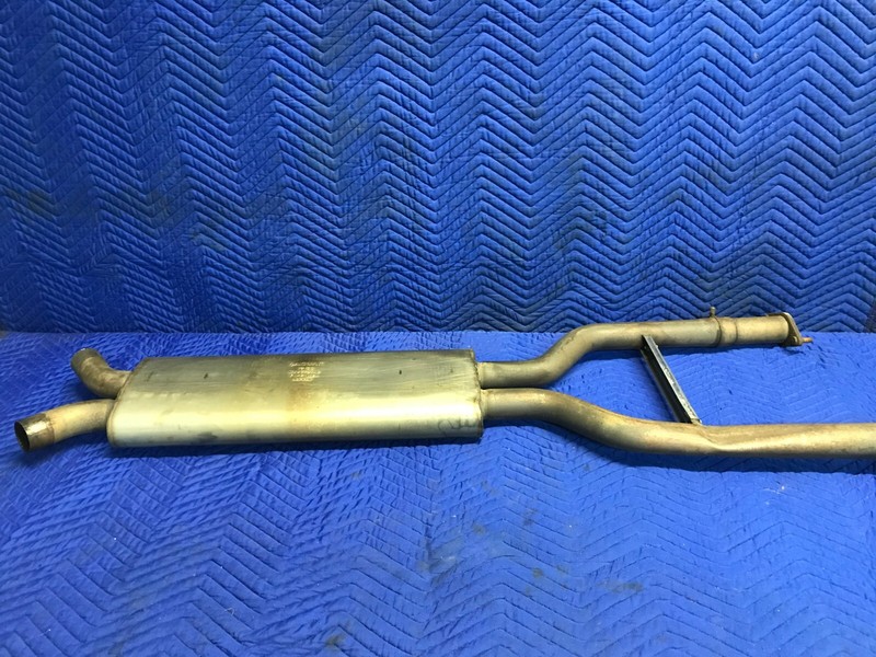 00-02 Jaguar XKR X100 4.0L Front Exhaust Silencer Muffler Pipe OEM NJB6757AC