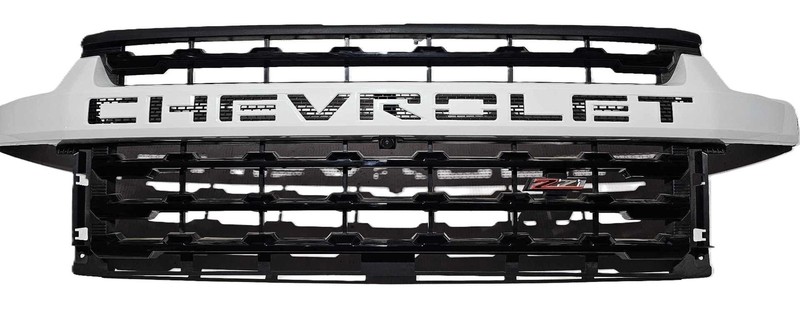 2020-2023 Chevrolet Z71 Front Grill Summit White 360 View Mono Vision 84960927