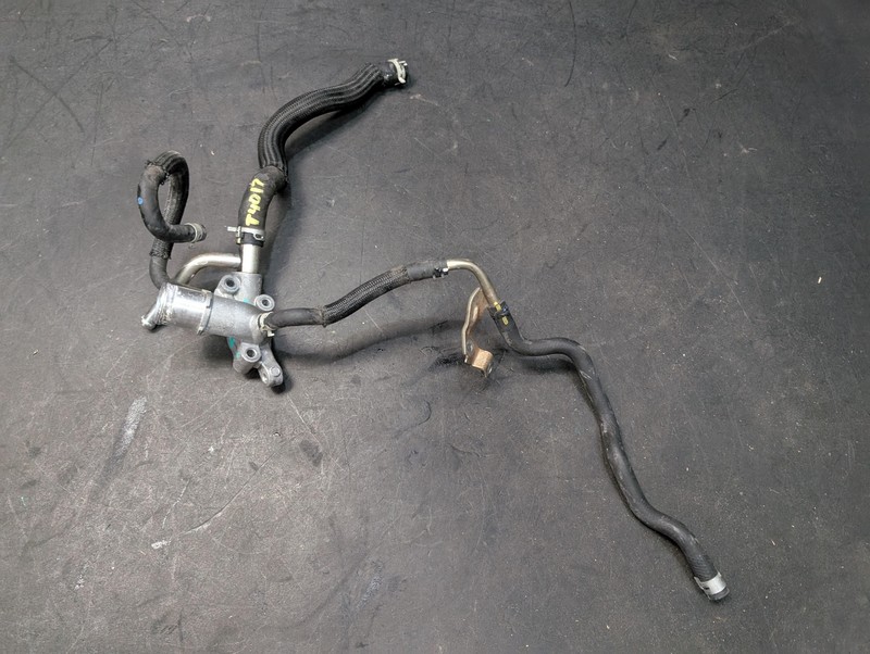Engine Coolant Water Outlet w/ Hoses Set 2021 Toyota RAV4 2019 2020 2022 - 2024