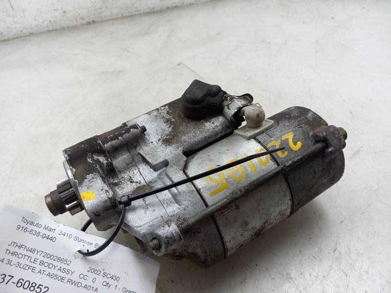 01-05 LEXUS GS430 4.3L RWD AT ENGINE THROTTLE BODY