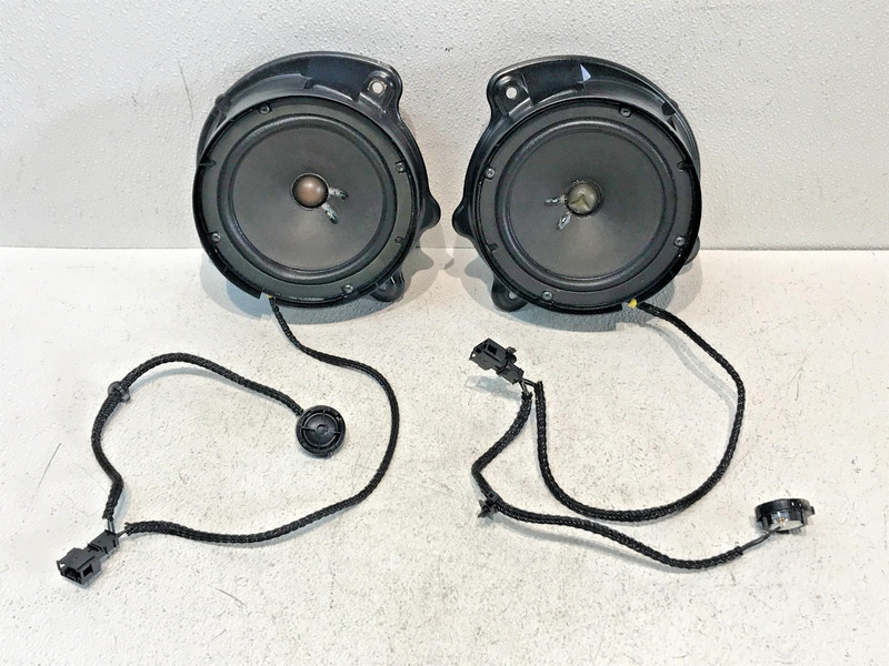 2006 Mercedes W220 S350 Front Left Right Door Audio Sound Speaker Set 2 Pair OEM