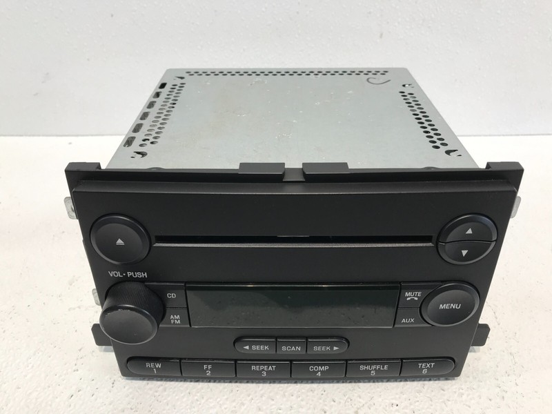 Ford OEM single CD am/fm RADIO Freestyle Expediton Fusion F150 Edge 04-14 6F9T