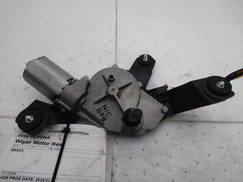 Used Back Glass Wiper Motor fits: 2019 Kia SedonaGrade A