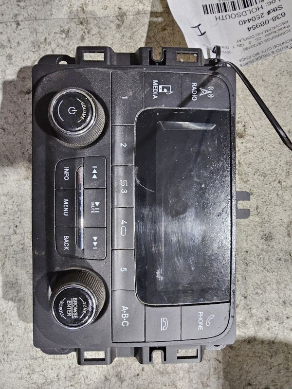 2017-2020 DODGE RAM 1500 Radio Display and Receiver w/Satellite w/o Navigation