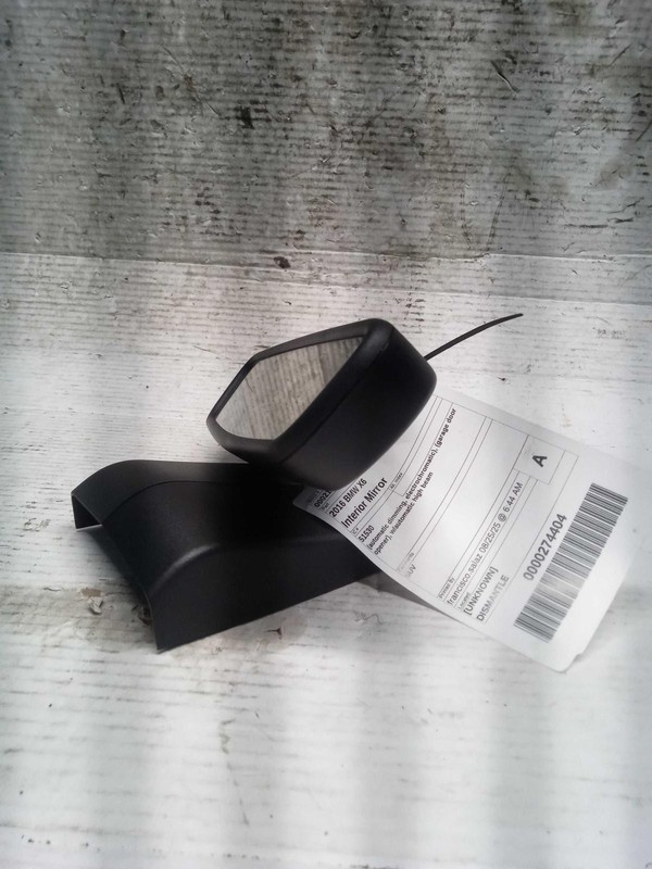 2016 BMW X6 OEM Black Interior Rear View Mirror - Used, 90k Miles, Warranty