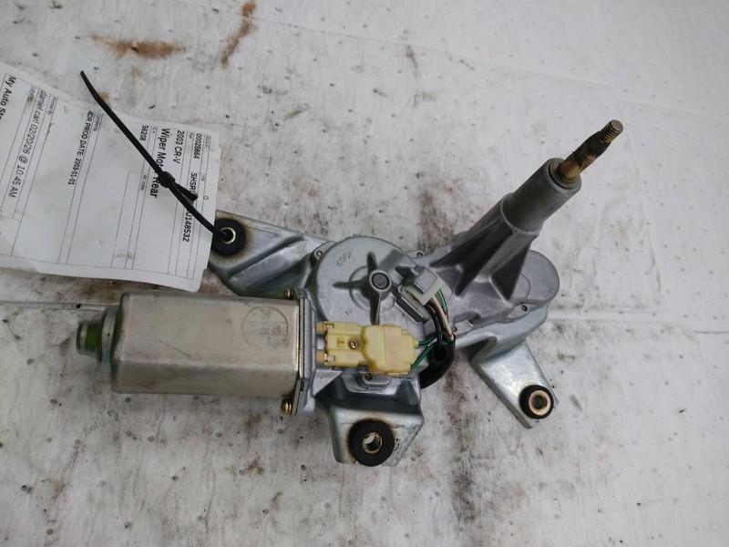 Used Back Glass Wiper Motor fits: 2003 Honda Cr-vGrade A