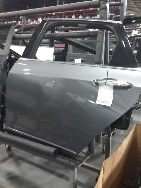 2018 Cadillac CT6 Left Rear Door Black 57000 Miles OEM Replacement Part