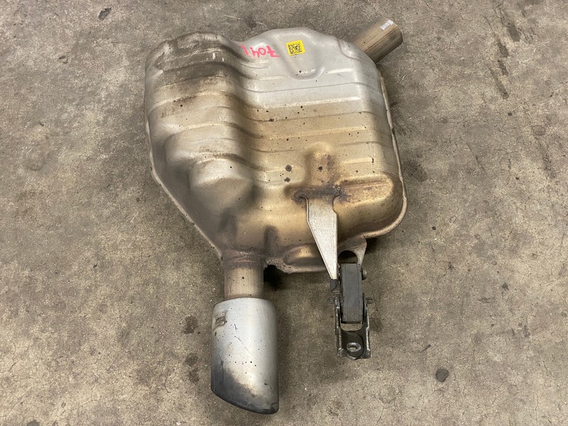 2012-2015 AUDI A6 LEFT DRIVER SIDE MUFFLER EXHAUST PIPE TUBE OEM LOT704