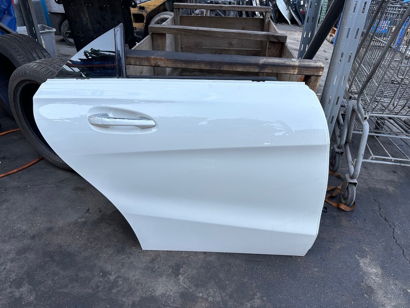 14-19 Mercedes CLA250 C117 REAR RIGHT PASSENGER SIDE DOOR SHELL White OEM