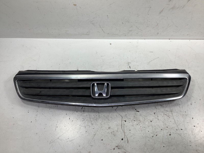 99-00 Civic 4DR Sedan Front Grille Assembly Mask Nose Mesh Emblem Trim OEM