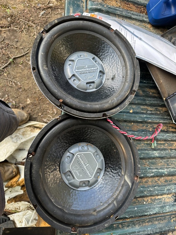 AUDIOBAHN 12" SPECIAL EDITION SUBWOOFERS WOOFERS CAR AUDIO SPEAKERS - DJ JONES