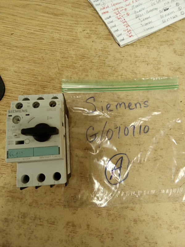 Siemens G/070710 Circuit Breaker