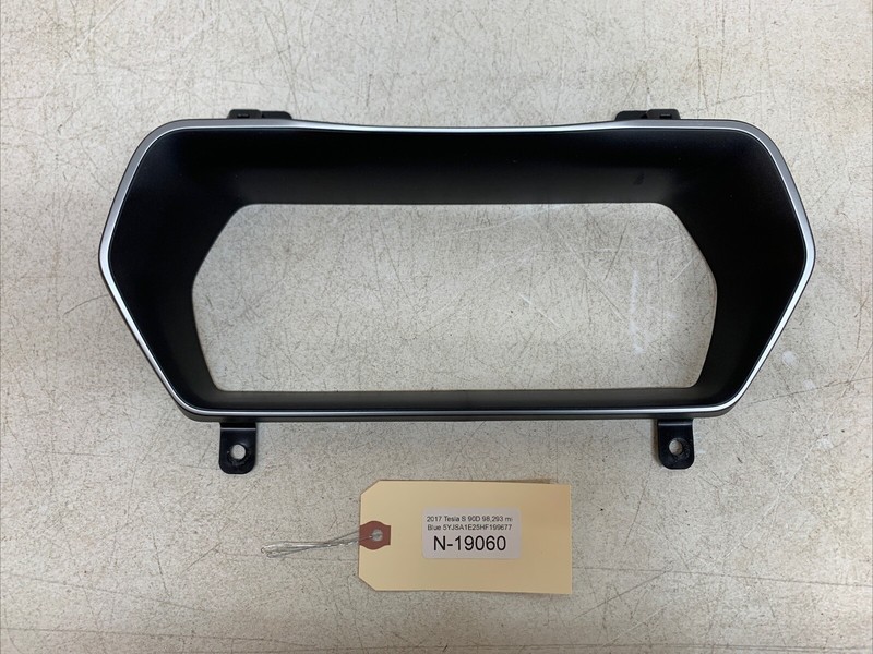 ⚡️21-23 Tesla MS X Speedometer Instrument Cluster Bezel Trim Panel 19060 B95