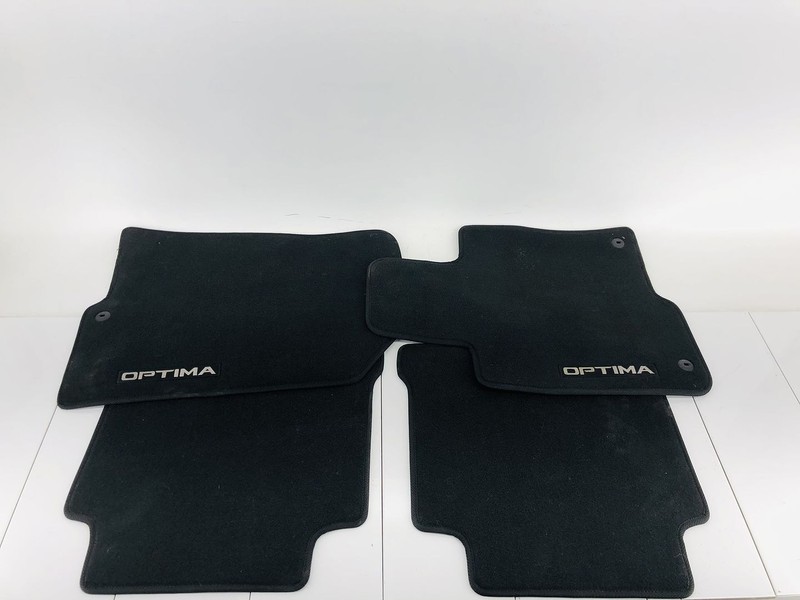 16-18 KIA OPTIMA FRONT & REAR SECOND ROW FLOOR CARPET MAT SET OF 4 OEM