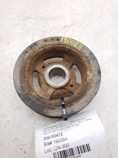 05-15 TOYOTA TACOMA 4.0L 6CYL ENGINE HARMONIC BALANCER PULLY ASSEMBLY 1GRFE