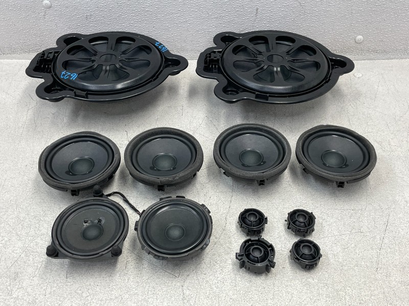 23 24 25 Mercedes EQS450 SUV X296 Audio Sound Speaker Set 1627 OEM