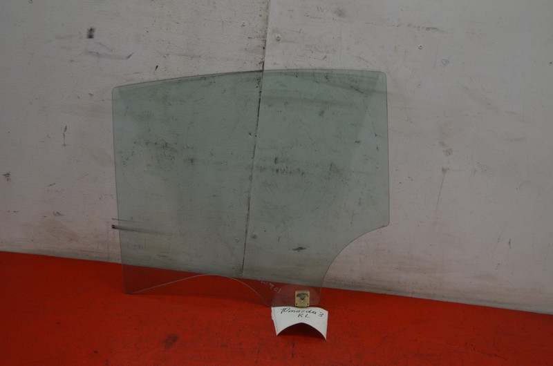 10-13 MAZDA 3 SEDAN REAR LEFT DRIVER SIDE DOOR WINDOW GLASS OEM