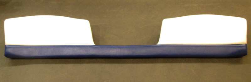 2005 Glastron GS 219 Boat Rear Seat Back Rest Cushion Blue White