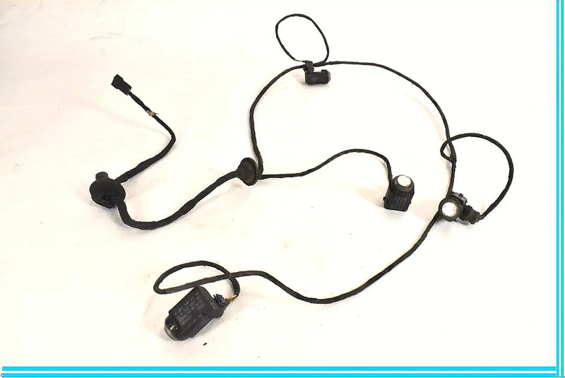 03-12 Mercedes R350 ML550 GL450 Rear Bumper Parking Sensor Wire Harness PDC OEM