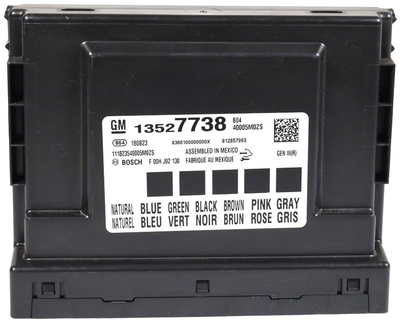 2019 Camaro SS ZL1 Automatic BCM Body Control Module USED OEM GM 13527738