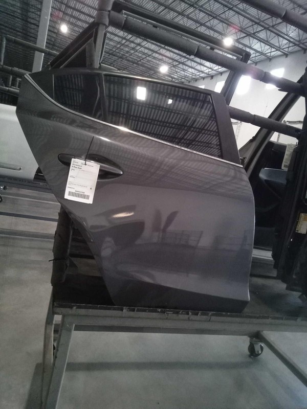 2014 Mazda 3 Rear Right Door Grey OEM Used 286656 145K Mileage