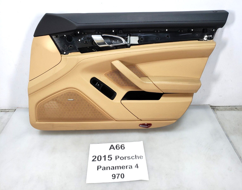 ✅ OEM Porsche Panamera 970 Front Passenger Door Card Panel w/ BOSE Audio Sistem