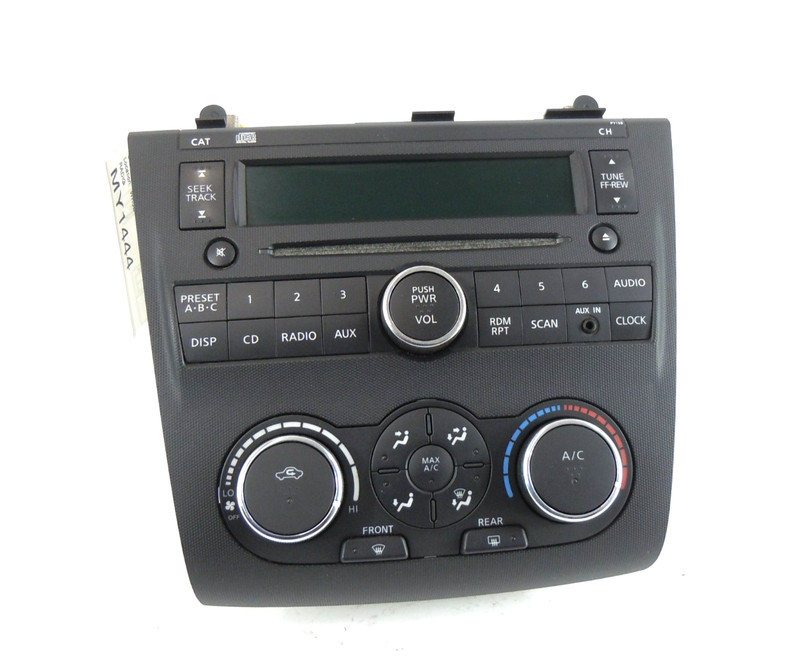 07-09 Nissan Altima AM FM Radio CD Single Disc Player Receiver Climate Ctrl OEM