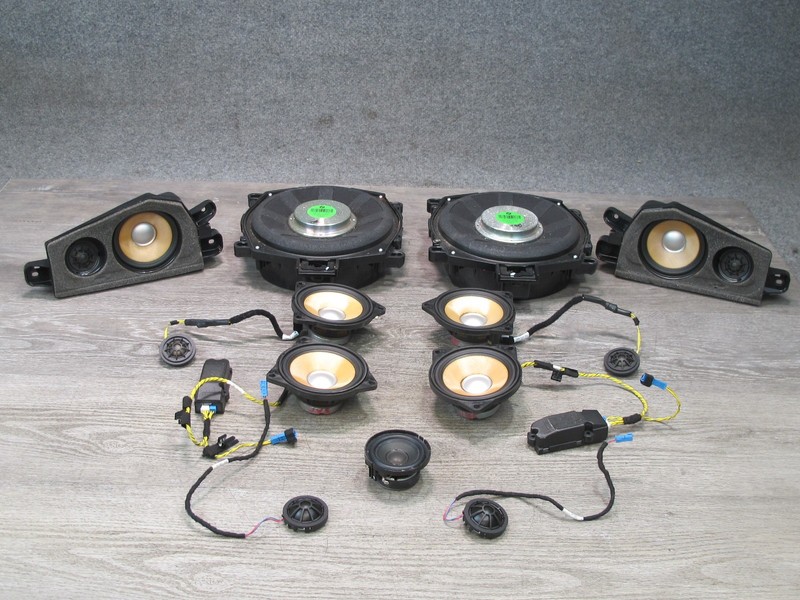 2010-2014 BMW E71 X6 INDIVIDUAL AUDIO TWEETER SUBWOOFER SPEAKER SET OF 13