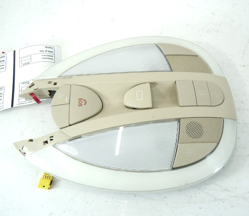 2006 06 Mercedes-Benz E350 Overhead Dome Roof Light Sunroof Switch Console OEM