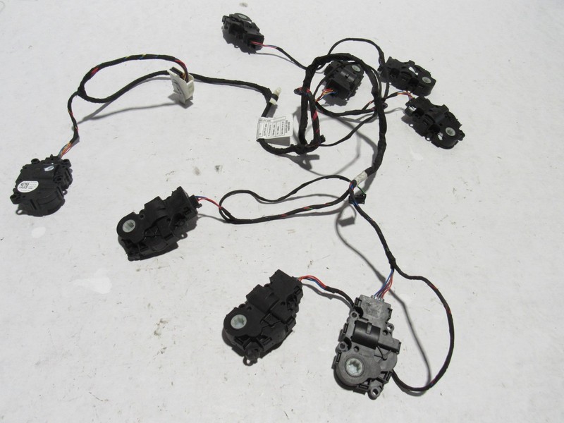 Toyota Gr Supra 2022 Blend Heater Servo Actuator Wire Harness Set 8 PCS 20-22 ;