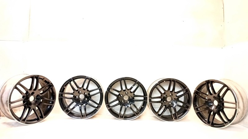 04-09 AUDI QUATTRO B7 A4 S4 8JX18 18" ET43 14 SPOKE WHEEL RIM SET OEM 021026
