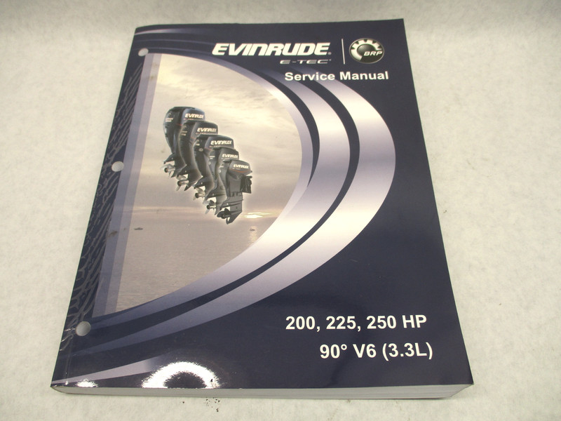 5007531 BRP Evinrude Outboard Service Manual E-TEC 200-250 HP V6 3.3L 90 2008 SC
