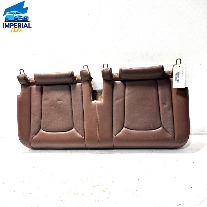 AUDI Q7 PREMIUM 2017 REAR 3RD ROW SEAT LOWER CUSHION BOTTOM OEM LEATHER BROWN