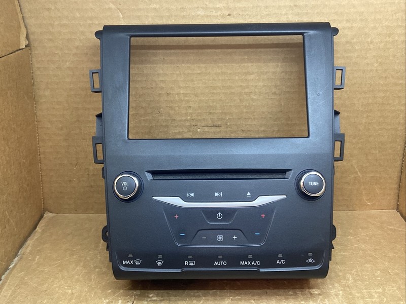 14-15 Ford Fusion AC Heater Temp Temperature Control Radio Bezel ES7T-18E245-MB