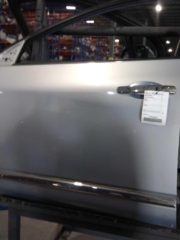2012 Nissan Rogue Left Front Door Blue - Used, 135k Miles, OEM Part 472509