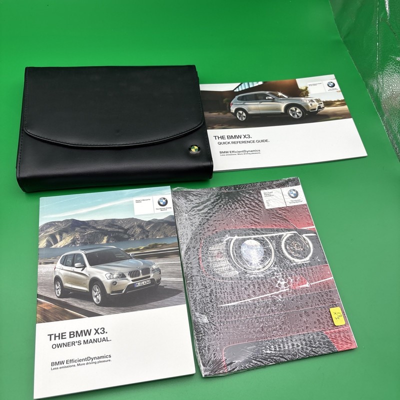 2013 BMW X3 Owners Manual Quick Reference Guide With Free Shipping