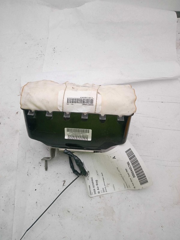 2008 Chrysler Sebring Instrument Panel Air Bag Red Right Side Used 150K Miles